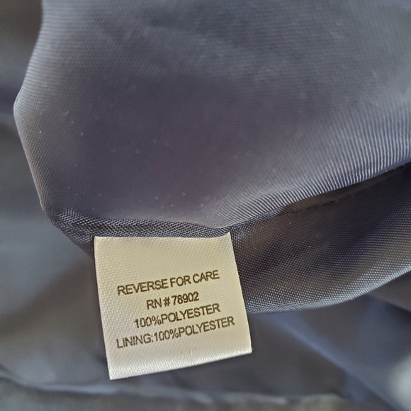 Erin London large petite jacket. Navy blue. - Picture 6 of 7